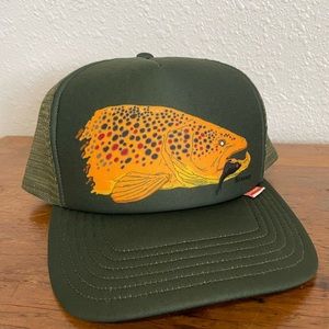 Simms brown trout hat